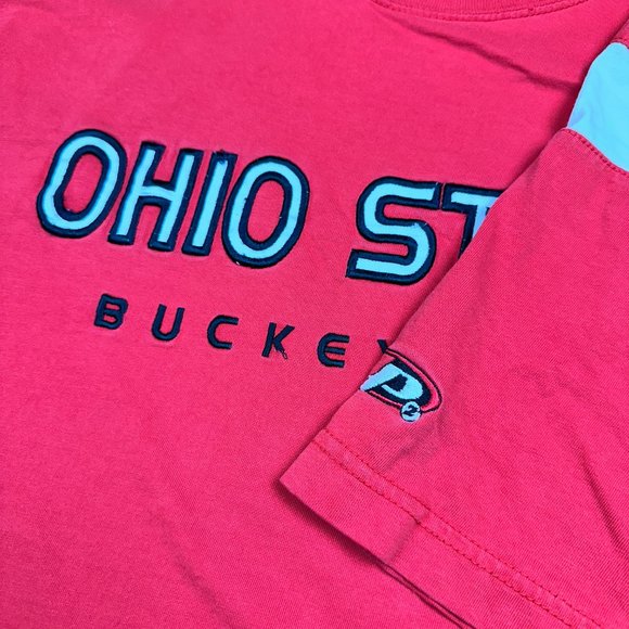 (XL) Vintage Pro Player Ohio State Buckeyes Jersey T Shirt Men - Picture 4 of 5
